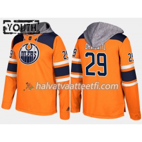 Lasten NHL Edmonton Oilers Leon Draisaitl 29 N001 Pullover Hooded Sweatshirt